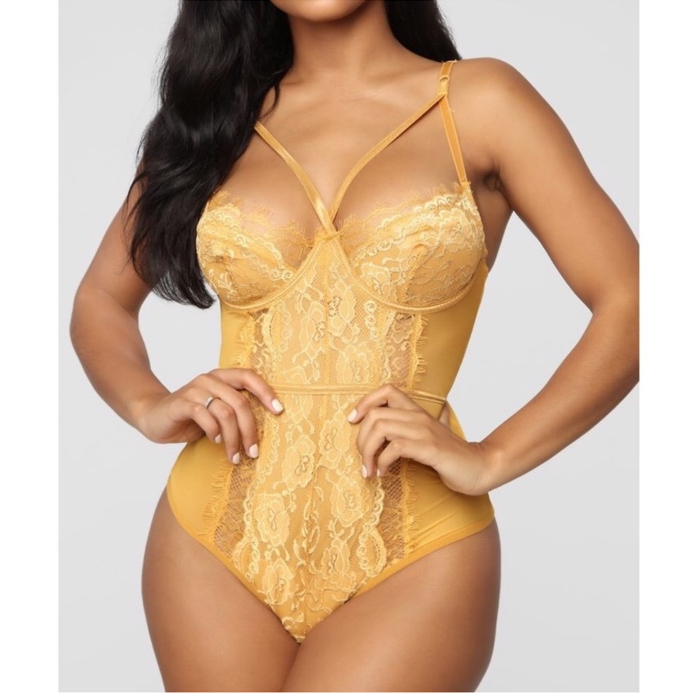 Just Sexy Lace Sheer Teddy Lingerie Bodysuit